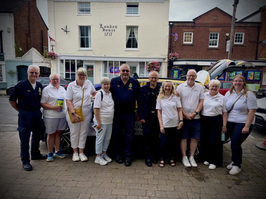 Eccleshall CFRs new response vehicle launch