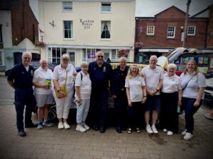 Eccleshall CFRs new response vehicle launch